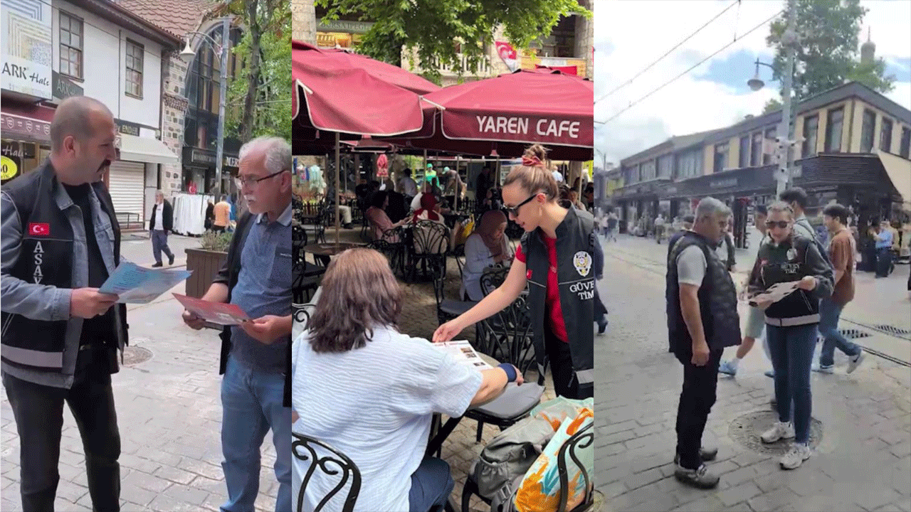 Bursa polisi İŞBAŞINDA! Konu dolandırıcılık