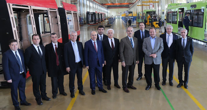 Bursa raylı üretimde Türkiye’nin gururu