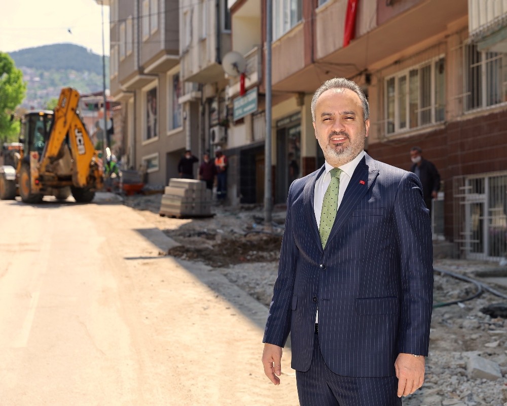 Bursa şantiyeye döndü 