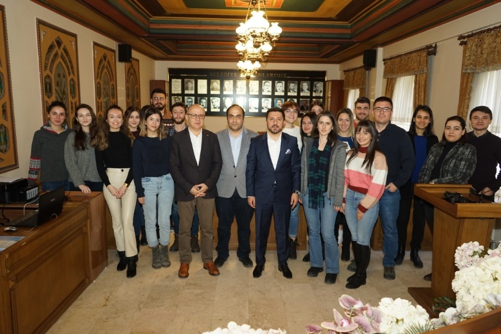 Bursa Teknik Üniversitesi öğrencileri Nevşehir Belediyesi’nde 
