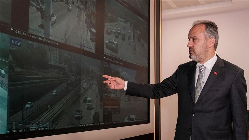 Bursa trafiği 'Elektronik Denetleme Sistemleri' ile 7 gün 24 saat takip edilecek