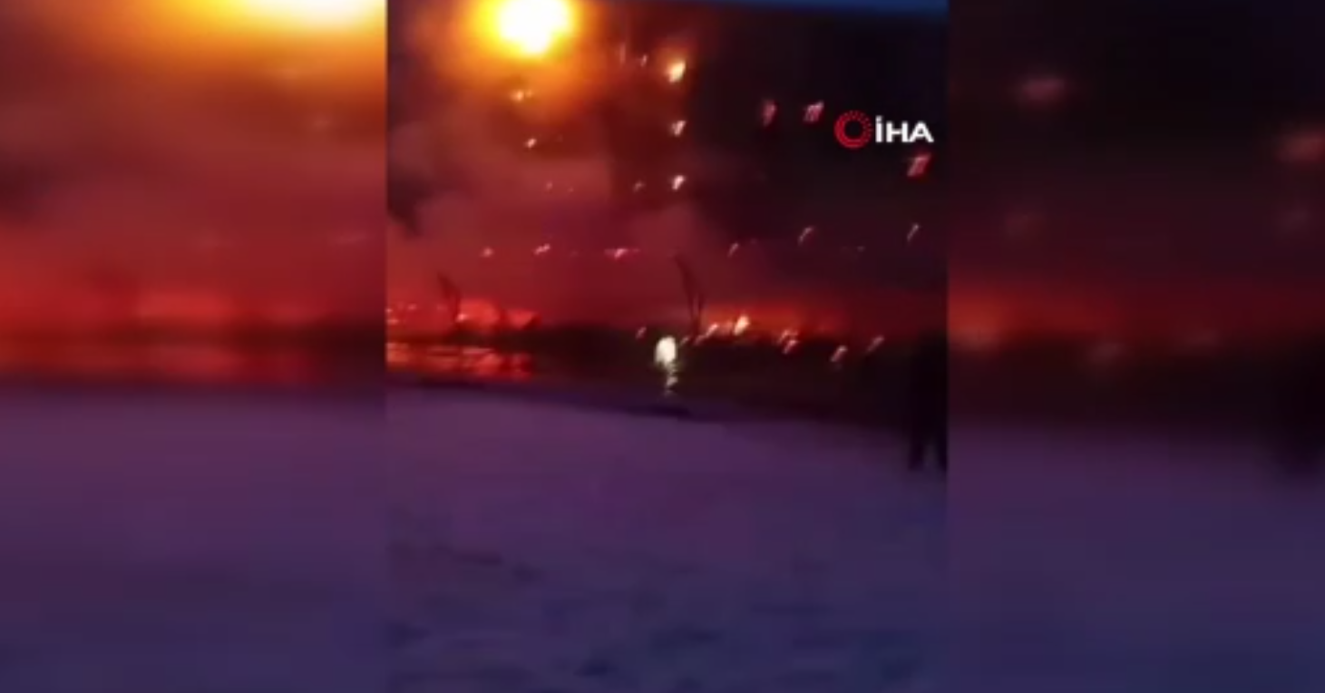 Bursa Uludağ'da Kervansaray otel yanıyor! Bir facia daha mı?