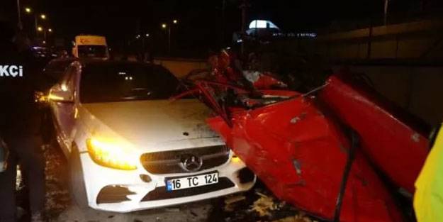 Bursa zincirleme trafik kazası: 1'i ağır 10 yaralı