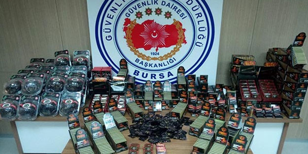 Bursa'da 100 bin TL değerinde cinsel ilaç ele geçirildi