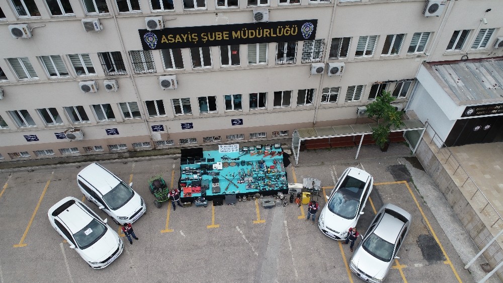 Bursa’da 2 bin polisle dev hırsızlık operasyonu...O anlar kamerada 20 gözaltı 