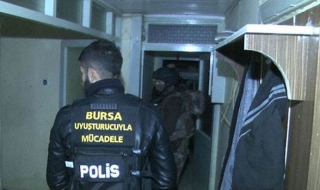 Bursa'da 200 polisle şafak operasyonu!