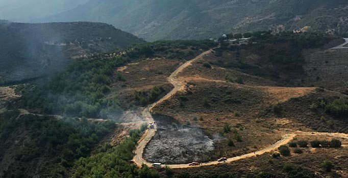 Bursa'da 9 ayrı noktada çıkan yangınla ilgili 3 şüpheli gözaltına alındı