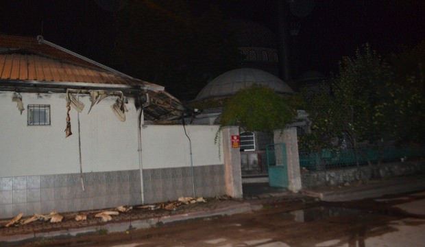 Bursa'da alkollü şahıs camiyi ateşe verdi