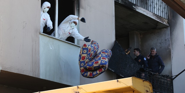 Bursa'da anne ile 8 çocuğun öldüğü evde çalışma sürüyor