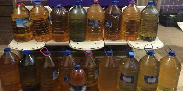 Bursa'da bin 175 litre sahte içki ele geçirildi