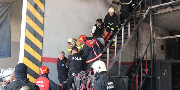 Bursa'da bir fabrikada patlama: Ölüler var