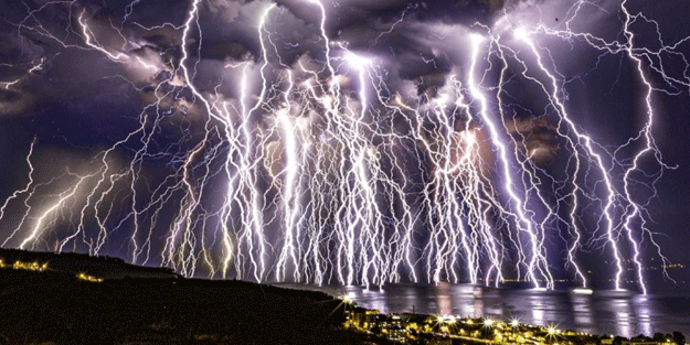 Bursa'da çekilen görüntü dünyayı salladı