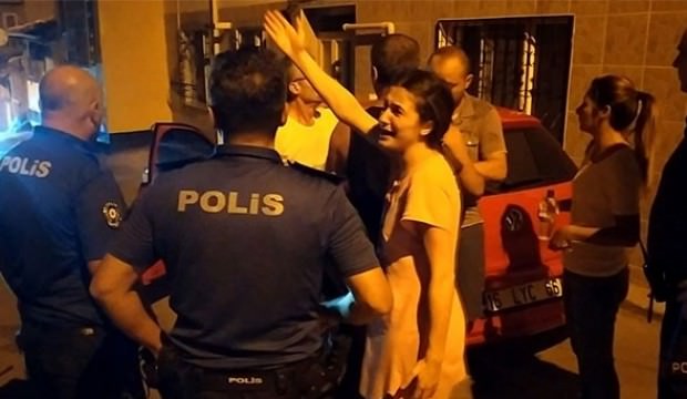 Bursa'da eşinden şiddet gören kadını ağabeyi kurtardı