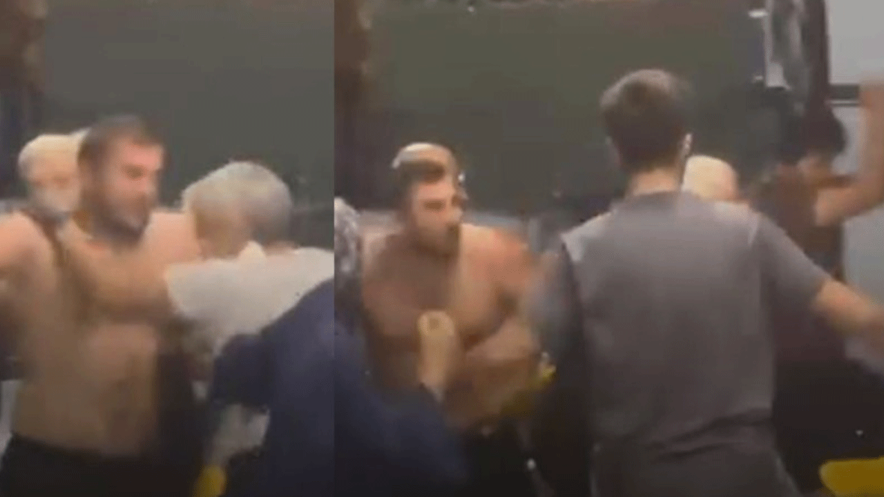 Bursa'da esnaf birbirine girdi! Sandalyeler havada uçuştu!