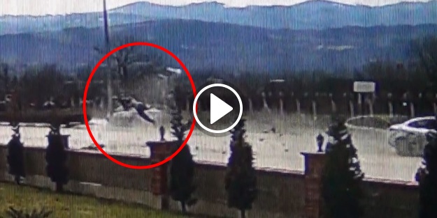 Bursa'da facia böyle geldi!