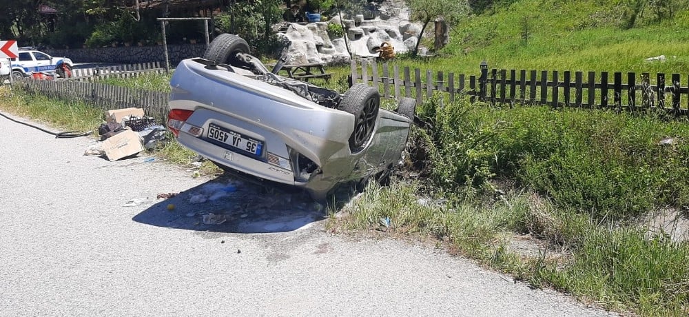 Bursa’da feci kaza: 2 yaralı 
