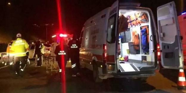 Bursa'da feci kaza: 3 ölü, 4 yaralı