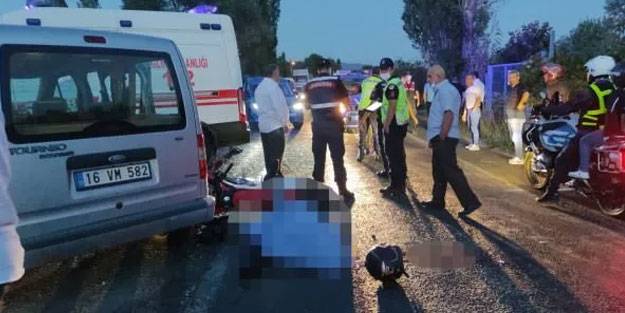Bursa'da feci kaza