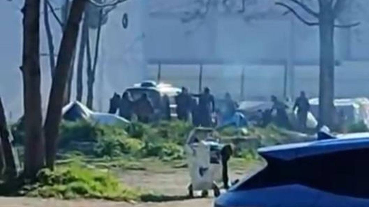 Bursa’da iki grup arasında ölümüne kavga! O anlar kamerada