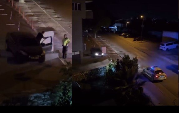 Bursa'da ilginç olay: Duvarda asılı kaldı polisler kurtardı!