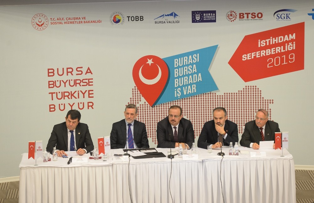 “Bursa’da iş var” 