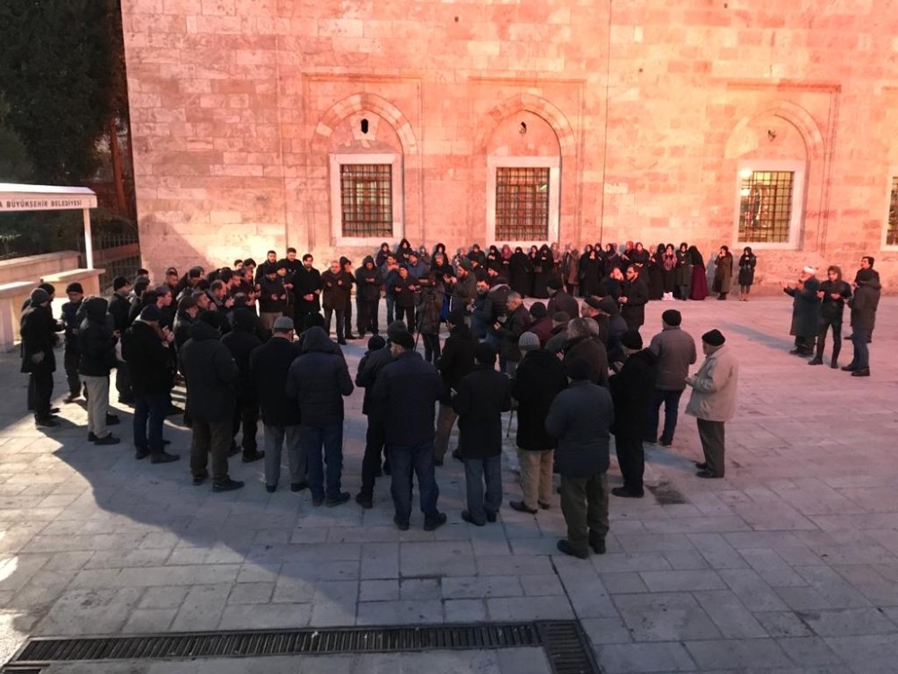 Bursa’da İsrail protestosu 