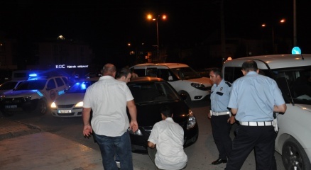 Bursa’da kaçan otomobil kovalamaca sonucu yakalandı