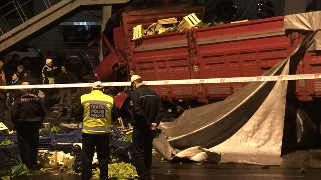 Bursa'da kamyonun çarptığı bebek hayatını kaybetti