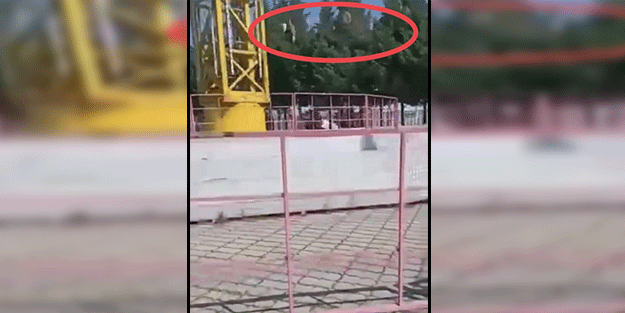 Lunapark kazasında dehşete düşüren görüntü!