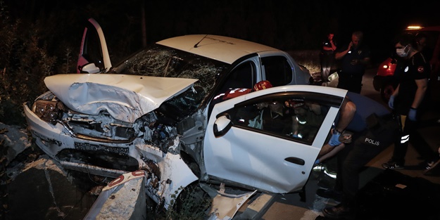 Bursa'da kaza! 1 ölü, 2 yaralı