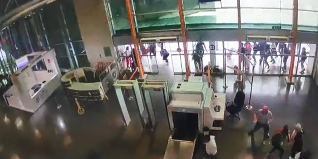 Bursa'da korku dolu anlar!