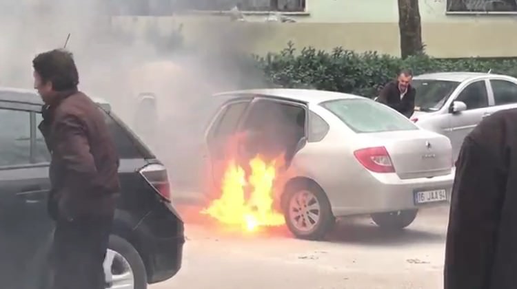 Bursa'da korku dolu anlar!