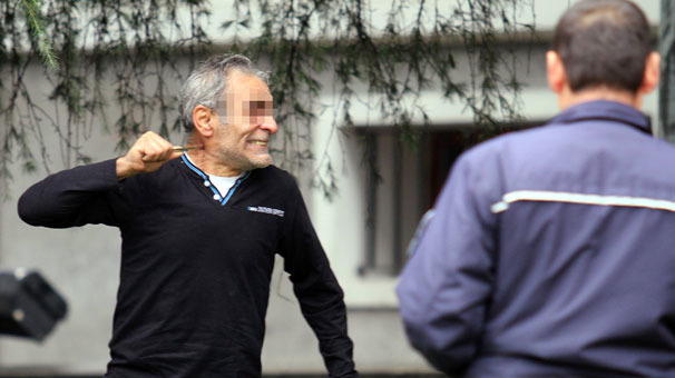 Bursa'da korku dolu dakikalar