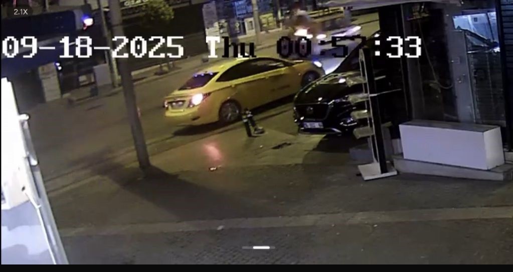 Bursa’da korkunç kaza! Drift yapan otomobile motosiklet çarptı