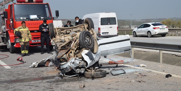 Bursa'da korkunç kaza! Ölü ve yaralılar var