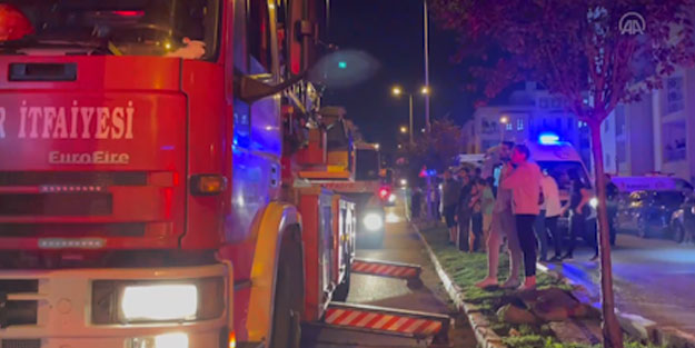 Bursa'da korkutan yangın