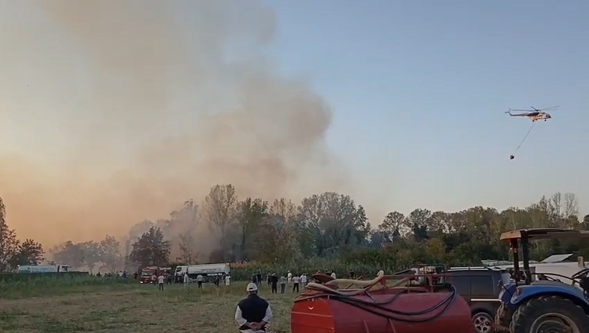 Bursa'da korkutan yangın