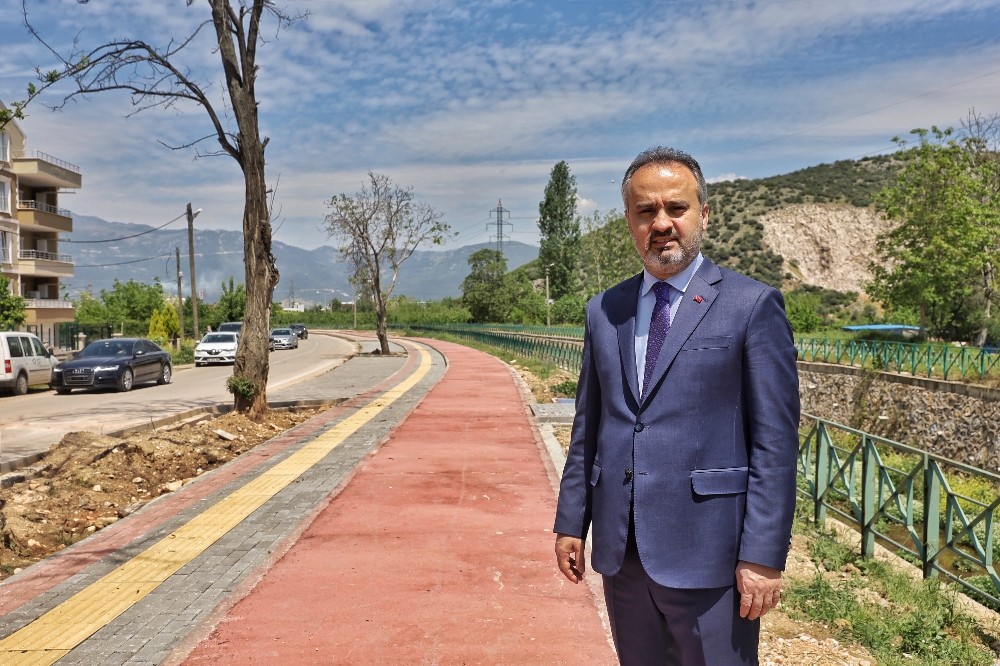 Bursa’da Mandıras Deresi çevresindeki 14 dönümlük alan sıfırdan düzenleniyor 