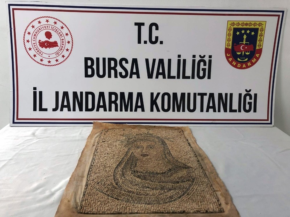 Bursa’da milyonluk tarihi eser operasyonu 