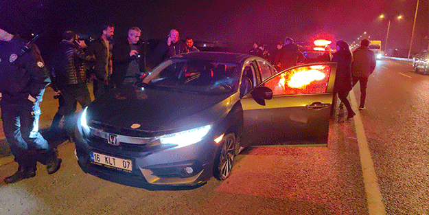 Bursa'da nefes kesen kovalamaca kamerada