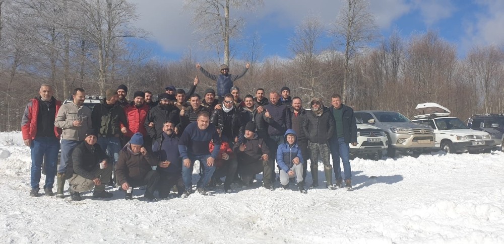 Bursa’da off road tutkunlarından basın açıklaması 
