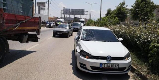 Bursa'da otomobilin çarptığı kadın hayatını kaybetti