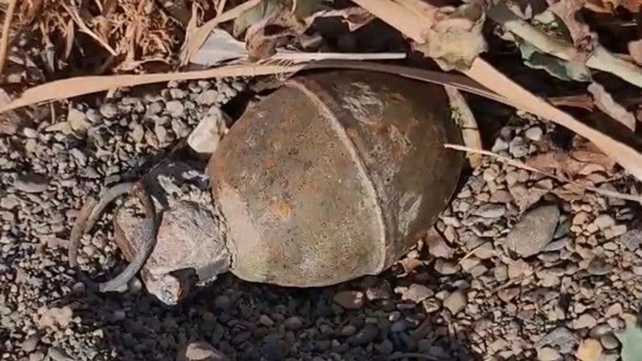 Bursa’da patlamamış el bombası bulundu!