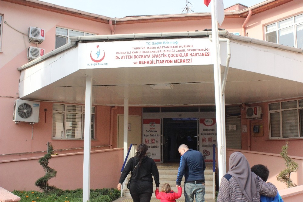 Bursa’da spastik çocuklara 100 yataklı hastane müjdesi 