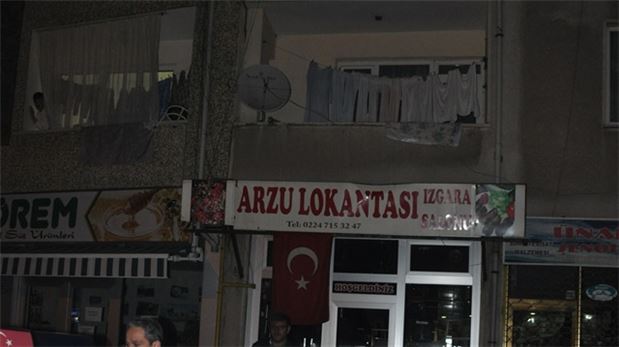 Bursa'da tabela hayatını kurtardı