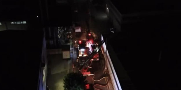 Bursa'da tekstil fabrikasında yangın