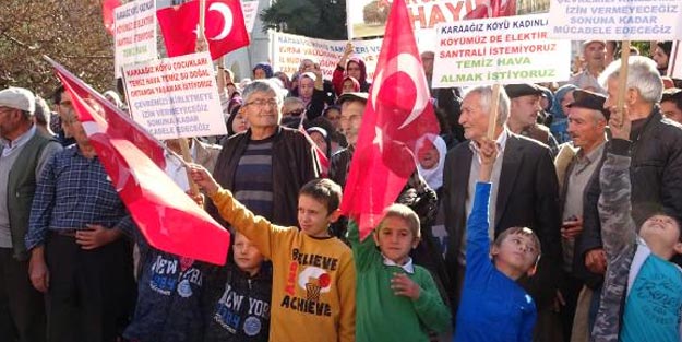 Bursa'da termik santral protestosu!