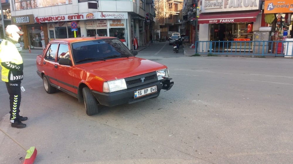 Bursa’da trafik kazası: 1 yaralı 