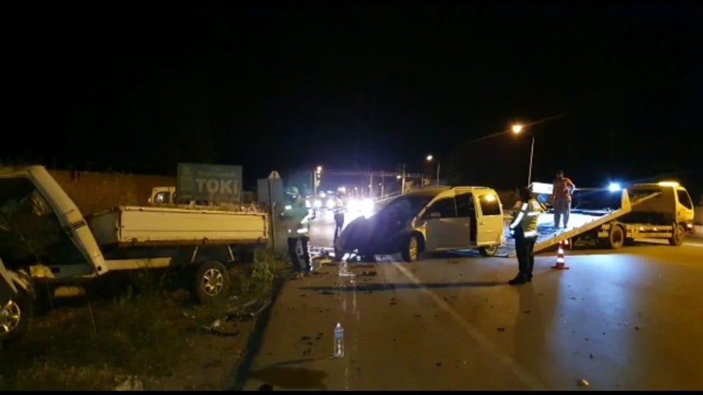 Bursa’da trafik kazası: 2 yaralı 