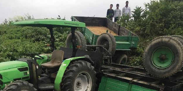 Bursa'da traktör faciası! 1 ölü, 4 yaralı